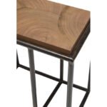 Audry Brown/Black End Table - Image 4