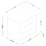 Assumption Brown Nightstand - Image 4