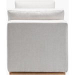 Marcella White/Brown Bench - Image 7