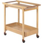 Thu Brown Bar Cart