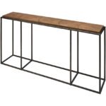Johni Brown/Black Console Table