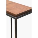 Johni Brown/Black Console Table - Image 2