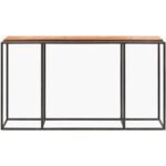 Johni Brown/Black Console Table - Image 3