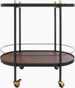 Katharine Black Bar Cart - Image 5