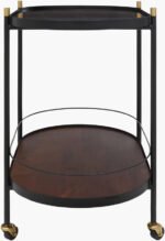 Katharine Black Bar Cart - Image 6