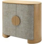 Renaldo Silver Cabinet