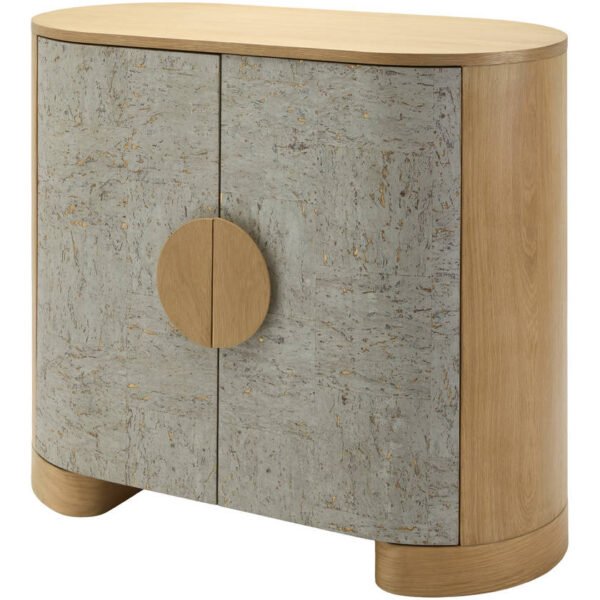 Renaldo Silver Cabinet
