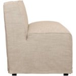 Lavaris Beige Bench - Image 4