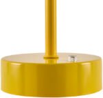 Myka Traditional Bright Yellow Table Lamp - Image 4