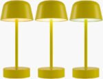 Myka Traditional Bright Yellow Table Lamp - Image 6