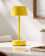 Myka Traditional Bright Yellow Table Lamp - Image 9