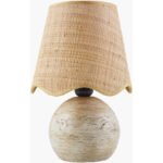 Keaira Traditional Beige Table Lamp