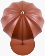 Fady Traditional Orange Table Lamp - Image 5