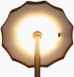 Fady Traditional Orange Table Lamp - Image 8