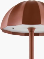 Fady Traditional Orange Table Lamp - Image 9