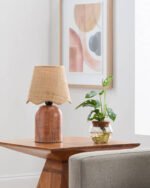 Ira Traditional Red Table Lamp - Image 2