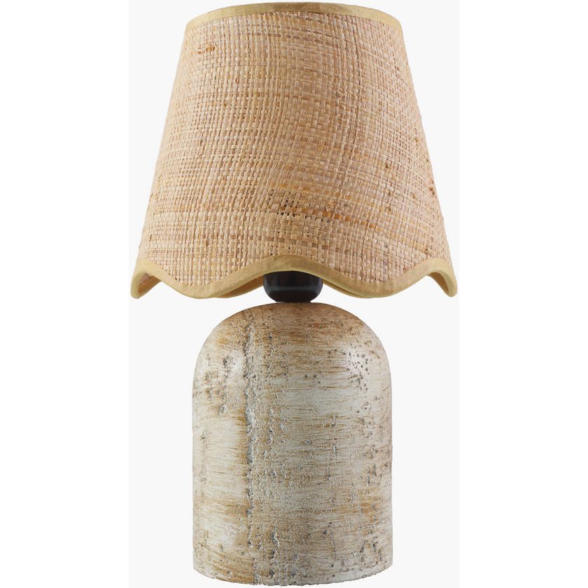 AAAC2990-1 Ira Traditional Beige Table Lamp - Image 1
