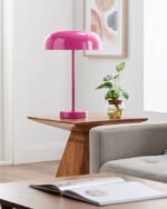 Hoyleton Modern Pink Table Lamp - Image 2