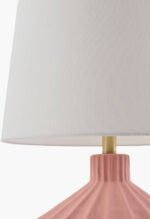 Malky Traditional Pink Table Lamp - Image 5