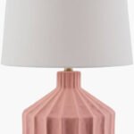Malky Traditional Pink Table Lamp