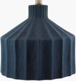 Malky Traditional Dark Blue Table Lamp - Image 3