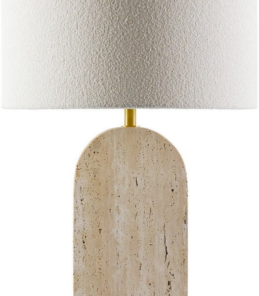 Deborah Modern Beige Table Lamp