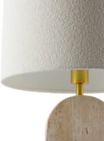 Deborah Modern Beige Table Lamp - Image 5
