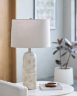 Meir Traditional Khaki Table Lamp - Image 2