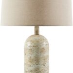 Meir Traditional Khaki Table Lamp