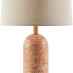 Meir Traditional Red Table Lamp