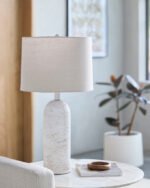 Meir Traditional White Table Lamp - Image 2