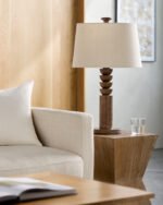 Dagan Traditional Brown Table Lamp - Image 2