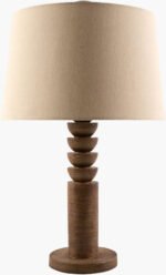 Dagan Traditional Brown Table Lamp