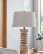 Kayleigh Traditional Brown Table Lamp - Image 2