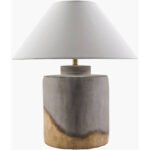 Omayra Traditional Gray Table Lamp