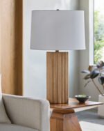 Jeanene Traditional Beige Table Lamp - Image 2