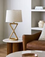 Nada Rustic Gold Table Lamp - Image 5