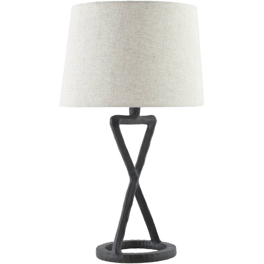 AAAC3034-1 Nada Rustic Black Table Lamp - Image 1