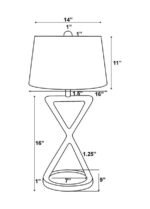 Nada Rustic Black Table Lamp - Image 5