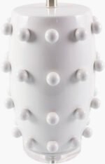 Geffrey Traditional White Table Lamp - Image 3