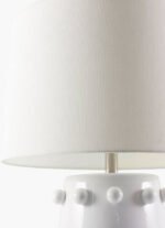 Geffrey Traditional White Table Lamp - Image 4