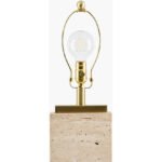 Baudilio Traditional Yellow/Brown Floor Lamp - Image 5