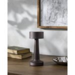 Tryone Traditional Brown Table Lamp - Image 2