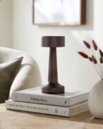 Tryone Traditional Brown Table Lamp - Image 3