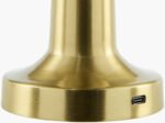 Tryone Traditional Metallic - Brass Table Lamp - Image 4