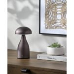 Atanacio Traditional Brown Table Lamp - Image 2