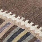 Vena Dark Brown Pillow Cover - Image 4