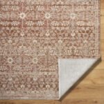 Sandro Traditional Tan/Burnt Orange Area Rug - Image 5