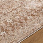 Sandro Traditional Tan/Burnt Orange Area Rug - Image 4