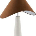 Brannon Traditional Tan/White Table Lamp